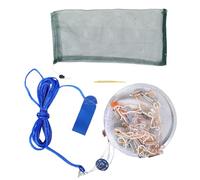 GRIRIW American Style Hand Throw Cast Net for Fishing with Robust Aluminum Frame Heavy Duty Weights Efficient Shrimp and Freshwater Trap Net Vintage Design for Saltwater and Freshwater