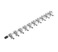 GRIRIW Aquarium Air Pump Manifold Precise Airflow Control Lever Valve Metal Air Distributor Tube Splitter Valve Fish Tank Oxygen Regulation Multiple Aquarium Zones