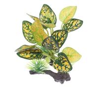 GRIRIW Artificial Tropical Fish Tank Plants Water Grass Aquarium Decoration Durable Vibrant Faux Aquatic Greenery for Fish Tank Ornaments Easy to Clean