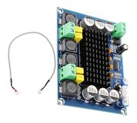 GRIRIW Audio Amplifier Module Digital Power Amplifier Board Dual-channel Design Metal Construction High Efficiency Audio Amplification