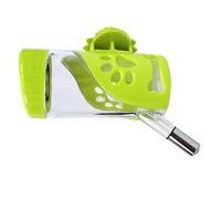 GRIRIW Automatic with Non- Groove Design 350ml Dog Water Feeder Hanging Water Dispenser and Screw Clamping for Home Use for Small Dogs and Cats