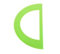 GRIRIW Back Educational to Featuring Light Green School a Decorations Plastic Semicircular Math Protractor Designed, Simplifying Operations and Providing Support for Blind Students