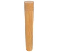 GRIRIW Bamboo Certificate Tube Mailer with Burrfree Seamless Interior, Cylindrical Document Storage Container for Certificate Mailing, Portable Poster Storage Tube for Maps and Documents
