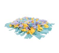 GRIRIW Bite Resistant Dog Snuffle Mat Colorful Pet Puzzle Feeding Pad for Interactive Smell Training Reduces Stress and Energizes Your Dog