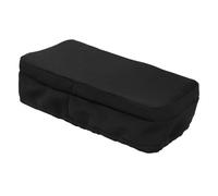 GRIRIW Black Polyester Knee Walker Pad Cover with Adjustable Straps for Protecting Cushions from Daily Wear and Tear, for Rehabilitation and Extended Seated Use