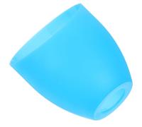 GRIRIW Blue Lampshade with Lamp Design Plastic Shade Table Horseshoe Softens Light Easy to Install, Minimalist Style and Suitable for Hotel and Living Room