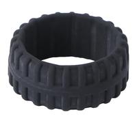 GRIRIW Breathable Silicone Tire Pattern Ring for Men and Women, Alternative to Traditional Metal Wedding Rings, Non-conductive and Comfortable, for Sports and Work the Hands