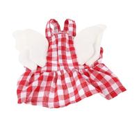 GRIRIW Breathable Soft Pet Dog Clothes Dress with Wings Puppy Tutu Skirt for Small Dogs and Cats Stylish Comfortable Outfit for Kittens and Breeds Secure Fit Birthday Holiday Apparel