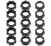 GRIRIW Car Mount Screw-On Head Bracket 15Pcs Ball-Joint Fixed Adapter Tightening Ring for Wireless Charging and Secure Phone Holding in Vehicles