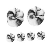 GRIRIW Catnip Toys for Cats 6 Pack Plush Balls Interactive Kitten Scratcher Pet Balls for Play and Exercise Toys