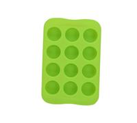 GRIRIW Cavity Round Tray Food-Grade Mould for Ice Making Chocolate and Jelly Easy to Use and Clean Kitchen Accessory Green