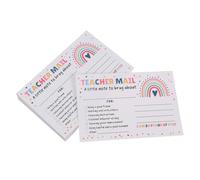 GRIRIW Centive Cards Set 50pcs Positive Affirmations for Preschool Kindergarten Classroom Incentive Cards for Boys and Girls Behavior Motivational Cards Teacher to Parent