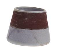 GRIRIW Ceramic Match Holder and Striker Jar Decorative Storage Canister Household Fireplace Accessory Multi-functional Matchstick Container for Home Décor and