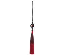 GRIRIW Chinese Style Decor Red Polyester Tassel Designed for Martial Arts Equipment and Taichi Swords, Ideal for Training and Competition Scenes