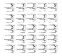 GRIRIW Claw Rivets Craft Studs Metal 5mm 300pcs Five-pointed Star Silver