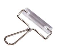 GRIRIW Clay Brayer Acrylic Roller Pressure Mud Roller Clay Rolling Tool for DIY Crafting and Pottery with Design and Ceramic Art Projects