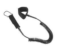 GRIRIW Coiled Surfboard Leash with High Visibility and Comfort Fit for Paddle Board and Surfboard, 7mm Thick Soft Elastic Rope for Water Sports and Kayaking Accessories