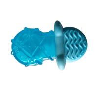 GRIRIW Cooling Freeze Dog Teether for Puppies, Small Pet Chew with Water-fillable Nipple, Summer Interactive Bite for Puppy Teething and Heat Relief