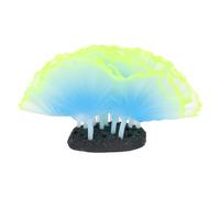 GRIRIW Coral Simulation Plant Aquarium Decor Realistic Fake Coral Ornament for Fish Tank Easy to Clean for Aquascaping Home Office Decoration Lifelike Design