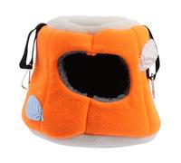 GRIRIW Creative Hamster Sleeping Bed Winter Warm Squirrel Nest Hammock Cozy Chinchilla Cotton Nest for Pets Soft Easy to Clean Animal Bedding for Hamsters