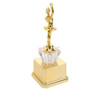 GRIRIW Dance Gold Trophy Small Plastic Award Cup for Dance Competition Participation Ballet Souvenir Prize Trophy for Winning Prizes