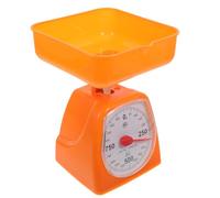 GRIRIW Dial Kitchen Scale 1Kg Mechanical Food Portion Control Scale Plastic Precision Weighing Tool for Cooking and Science Weighing Tasks Random Color Random Color