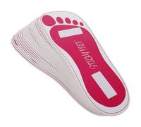 GRIRIW Disposable Feet Protectors 25 Pairs Paperboard Material for Spray Tan Process and Selftanning by Mobile Professionals
