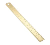 GRIRIW Drawing Ruler Tool Portable Math Measuring Ruler for Students Teachers Engineers Simple Design Smooth Surface for Accurate Measurements Office Home Use