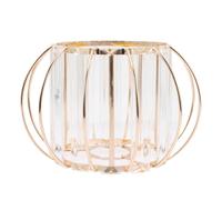 GRIRIW E27 Ceiling Lamp Cover Crystal Glass Lamp Shade Pendant Light Cover Soft Light Bulb Cage for Restaurant Bar