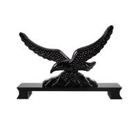 GRIRIW Eagle Design Resin Sword Holder Stand Stable Display Bracket for Chinese Swords Decorative Office and Display Cabinet Accent