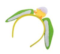 GRIRIW Easter Bunny Headband with Cute Cartoon Rabbit and Chick Shapes, Made of Comfortable Glittering Cloth and Felt, for Festive Celebrations and Easy to Dress