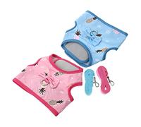 GRIRIW Elegant Rabbit Harness Leash Pet Accessory for Puppy and Rabbit Lovers