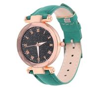 GRIRIW Elegant Wristwatch for Female with Roman Dial and Adjustable Leather Strap, Lightweight Stainless Steel Case, Suitable for Daily Wear and Formal Business, for Holidays