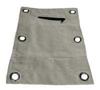 GRIRIW Empty Boxing Sandbag Wall Target, Small 40x26.5cm Workout Training Bag for and Martial Arts, Canvas Exercise Sandbag for Home Fitness