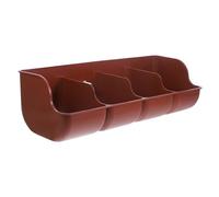 GRIRIW Feeding Tank Pig Manger Livestock Trough Auto Feeder Quality Plastic Compartment