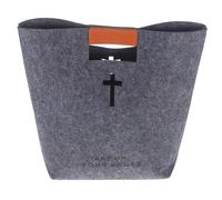 GRIRIW Felt Bible Tote Bag with Handle Portable Handbag Organizer for Outdoor Office Use Versatile Bible Carrying Case for Stationery Items