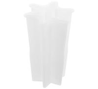 GRIRIW Flexible Reusable Silicone Star Shaped Soap Mold for DIY Candle Making and Aromatherapy, Five-Pointed Star Design for Friends Who Like Candle DIY Work