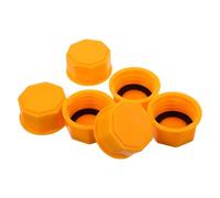 GRIRIW Gasoline Can Cap Replacement with Seal, Coarse Thread Plastic Fuel Tank Screw-on Lid 42x46x3mm, Universal Petrol Container Cover for Car Fuel Storage and Transport