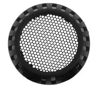 GRIRIW Hair Dryer Tail Cover Black Nylon Protective Mesh 2.36" Air Vent Filter for Motor Dust Prevention Suitable for Electric Dryer Use