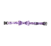 GRIRIW Halloween Cat Costume Collar Kitten Bow Tie Adjustable Pet Necklace Festive Dog Collar Pet Party Accessory