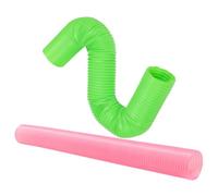GRIRIW hamster activity, Tunnel, 2pcs Foldable Collapsible Plastic 7.87x3.94x3.94 Inch for Small Pets, Play Training Activities Outdoor, Hideouts for Ferrets