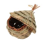 GRIRIW Hand Woven Hummingbird House Natural Bird Nest for Birds for Parrots and Sparrows