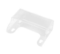 GRIRIW Hanging Rack Suction Cup Shelf for Kitchen Drinks Organiser Fridge Condiment Organizer Acrylic Refrigerator Storage Shelf Suction Cup Organizer
