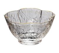 GRIRIW Heat-Resistant Hammered Glass Water Cup Japanese Style Tea Mug for Home Office Multi-Purpose Container with Smooth Texture Stylish Transparent Drinkware for Hot and Cold Beverages