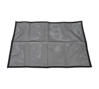 GRIRIW Heat-Resistant PVC Fireplace Mesh Screen Curtain Fine Mesh Safety Panel for and Hearth Protection Fire-Resistant Screen Preventing Sparks and Ashes Suitable for Stairs