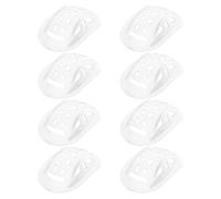 GRIRIW Helmet Adjustable Protector Universal 8pcs for Pads Motorcycle Chin and , Portable Fit Pp Material Chin Rest Electric Bike Roller Skating Skiing Helmets for Daily Wear