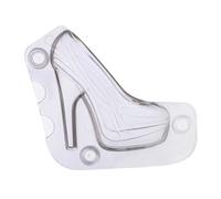 GRIRIW High Heeled Shoes Cake Mold Compact Decorative Mold for DIY Chocolate and Cake Decoration Reusable Non Toxic