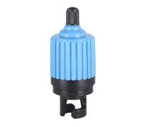GRIRIW Inflatable Boat Sup Pump Adaptor Air Pump Adapter with Standard Fitting Rubber Copper Material for Paddleboard and Kayak Inflation Sky Blue