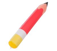 GRIRIW Inflatable Pencil Decoration Inflatable Pencils Decorations Back to School Party Balloons Giant Crayon Prop Welcome Balloon Inflatable School Decoration Classroom Pink Pvc Red