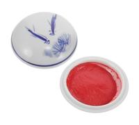 GRIRIW Ink Pad Multi-purpose Portable Ceramic Ink Pad for Stamping and Painting Lightweight Design for Journals and Crafts, for Chinese Painting and Graffiti Art